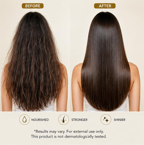 LA ROSE ETERNELLE Rice Water Shampoo for All Hair Types, Repair Bond Strength, Prevents Hair Fall, 200ml