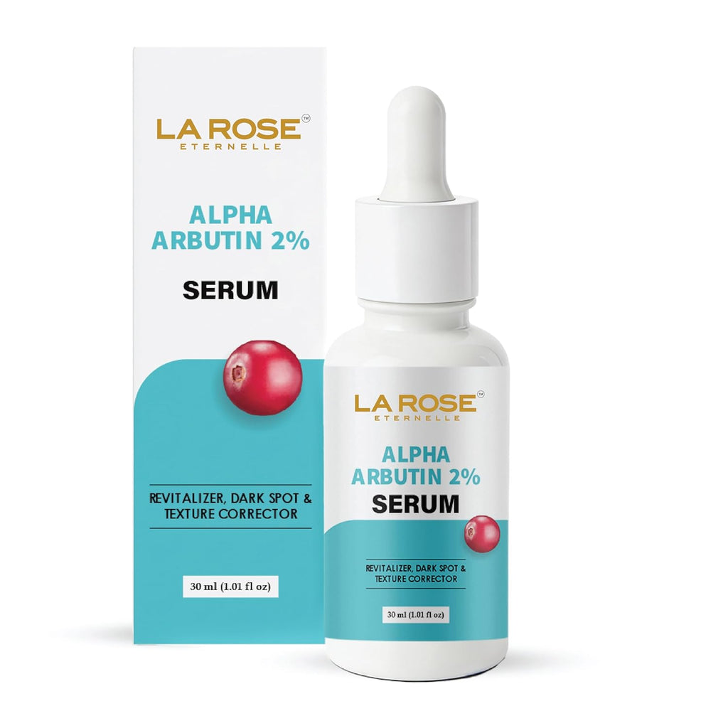 LA ROSE ETERNELLE Alpha Arbutin 2% Serum, Dark Spot & Texture Corrector, 30ml